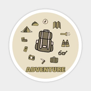 ADVENTURE Travelling Design Magnet